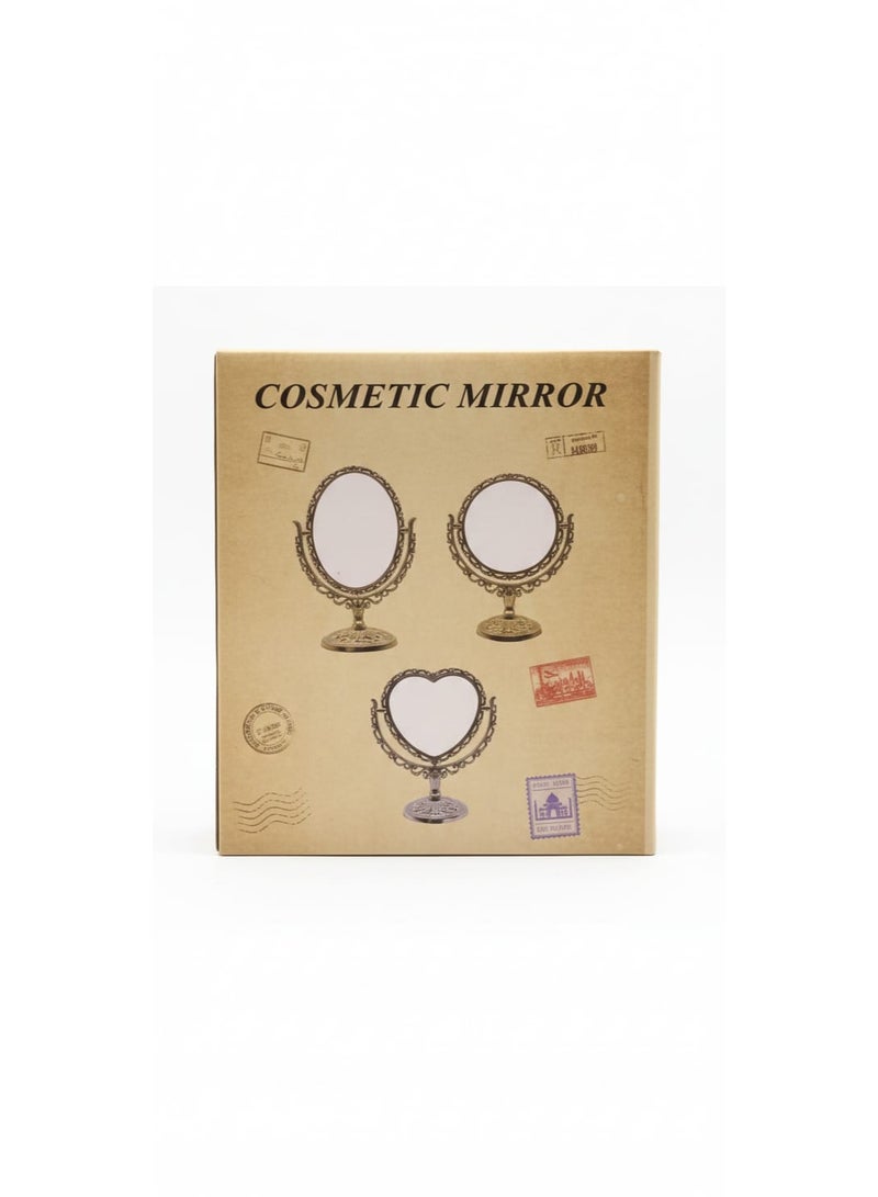 Tabletop Makeup Mirror Desktop Vanity Mirror Double-Sided - Image 2
